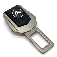 Заглушка ремня безопасности с логотипом Citroen Темный Хром 1 шт