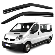 Дефлектори вікон вітровики Opel Vivaro 2003-2015 скотч SunPlex (SP-S-61-6)