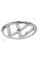 Емблема для Volkswagen Golf 4 98-03 115 мм перед (1J0853601)
