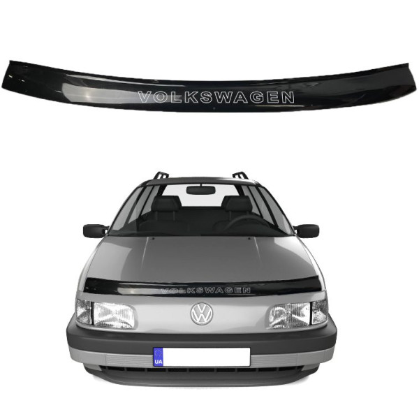 Дефлектор капота мухобійка Volkswagen Passat B3 1988-1993 Voron Glass