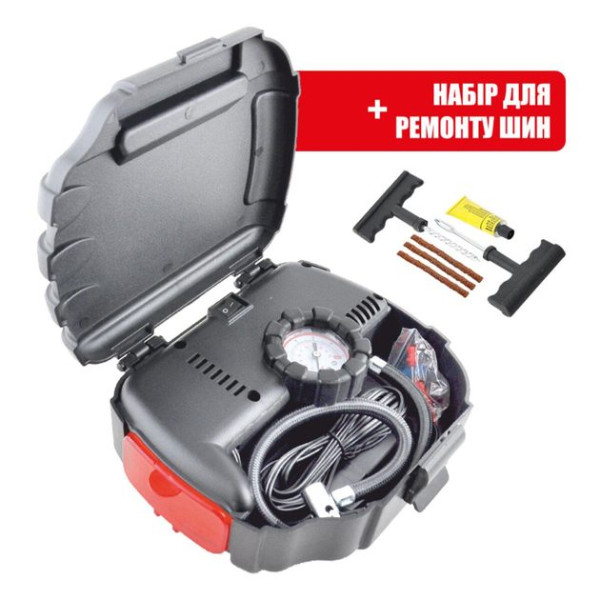 Компресор автомобільний STORM Compact Power 12V 7Atm 12л/хв 80В (20700)