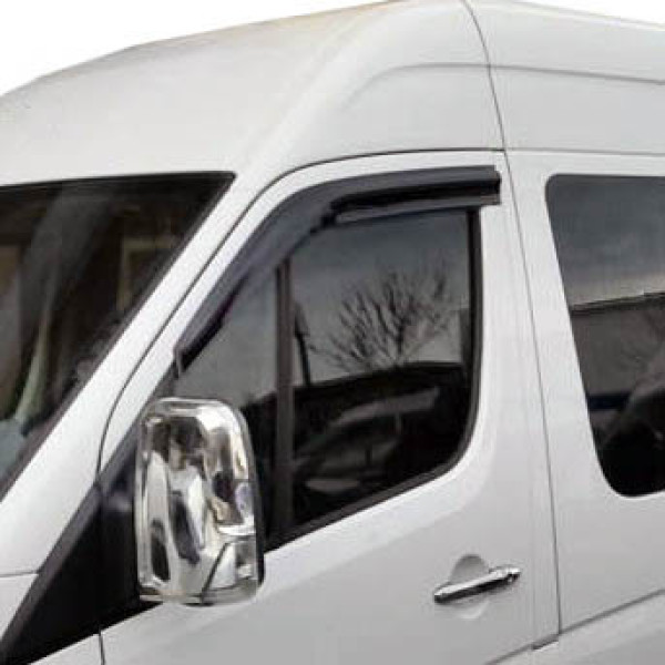 Дефлектори вікон ветровики Mercedes Sprinter W906 2006-2015 По Двері Скотч 3M SunPlex (SP-S-42-6)