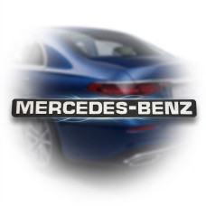 Емблема напис Mercedes-Benz скотч 350 x 35 мм