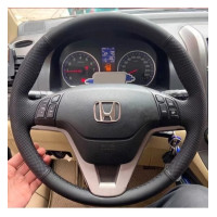 Чохол Обплетення Керма для Honda CR-V 2006-2012 Шкіра (Модельна Викрійка) №21