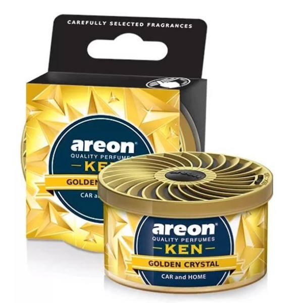 Ароматизатор воздуха Areon KEN Golden Crystal (Золотой Кристал)