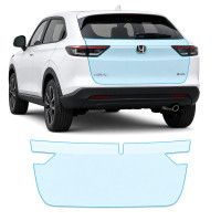Антигравийная защитная бронепленка по лекалам для Honda HR-V III 2021- зона крышки багажника