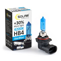 Автолампа галогенная Solar StarBlue / HB4 / 65W / 12V / 4200K 1 шт (1226)