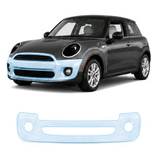 Антигравийная защитная бронепленка по лекалам для Mini Cooper F56 2014-2018 - передний бампер