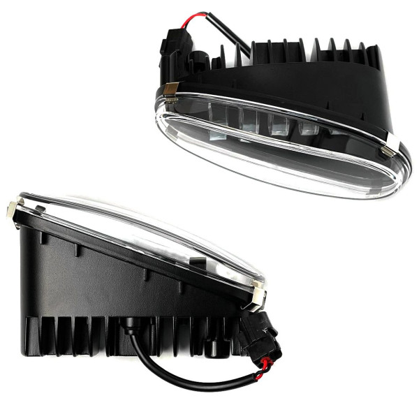 Протитуманні фари LED Daewoo Lanos 40W Лінзовані Алюмінієвий корпус IP67 (GFW01W)