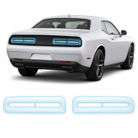 Антигравийная защитная бронепленка по лекалам для Dodge Challenger LC facelift 2015-2023 - задние фонари стопы