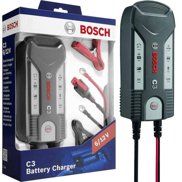 Зарядное устройство для автомобильного аккумулятора Bosch C3 (0 189 999 03M)