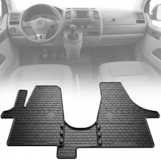 Автомобильные коврики 3 шт для Volkswagen T5 2003-2015 1+2
