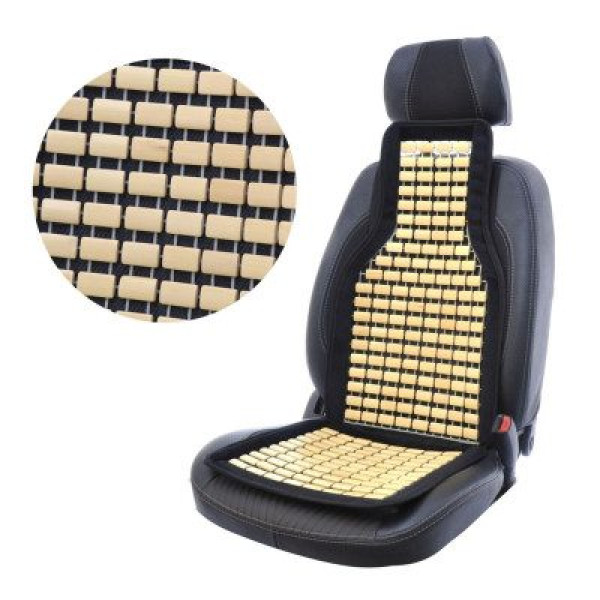 Накидка масажер висока спинка плоска кісточка Elegant MAX 45х108см Чорна (100 650)