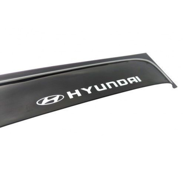 Дефлектори вікон ветровики Hyundai Getz 2002-2010 Скотч 3M Voron Glass