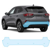 Антигравийная защитная бронепленка по лекалам для Ford Escape (US) IV facelift 2023- задний бампер