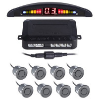 Парковочная система Pulso LED 8 датчика D22 мм Коннектор Серый (LP-10180-grey)
