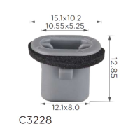 Клипса втулка фиксатор Nissan, Infiniti (97060-3FY0B, 970603FY0B, 14508) (C3228)