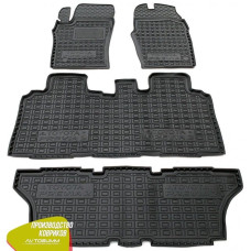 Автомобільні килимки в салон Toyota Previa 2000-2006 6-7 місць (Avto-Gumm)