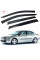 Дефлектори вікон вітровики HIC для Renault Megane II 2003-2008 Седан Оригінал (REN05)