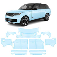 Антигравийная защитная бронепленка по лекалам для Land Rover Range Rover L460 2022- полный кузов