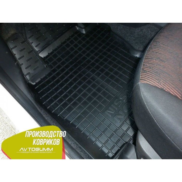 Автомобильные коврики в салон Nissan Note 2005- (Avto-Gumm)