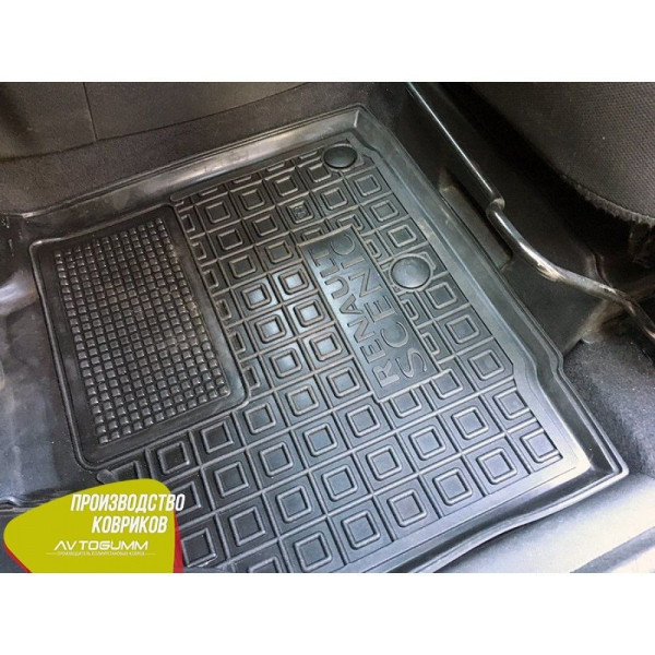 Автомобільні килимки в салон Renault Scenic 3 2009- (Avto-Gumm)