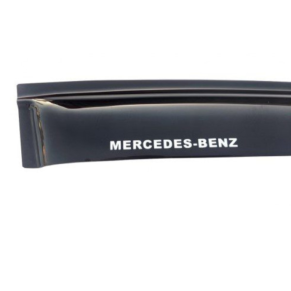 Дефлекторы окон ветровики Mercedes-Benz E-Class (W211) 2002-2009 Скотч 3M Voron Glass