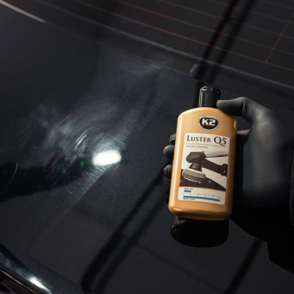 Полироль кузова паста для механической полировки K2 Luster Q5 Finishind L5200N Синяя