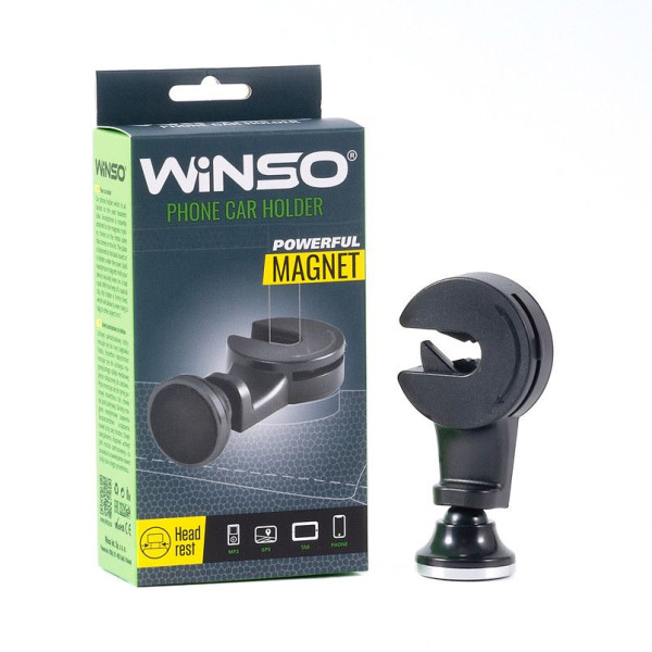 Автодержатель WINSO для планшета на подголовник магнитный