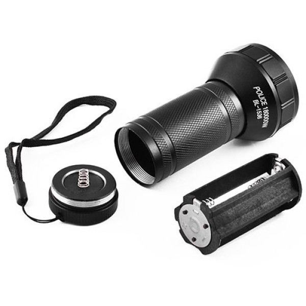 Ліхтар ручний POLICE 1536-COB-10W / 3хАА / Ремінець