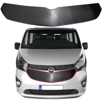 Зимова накладка на радіаторні решітку Opel Vivaro 2014- Мат (AutoElement)