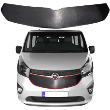 Зимняя накладка на решетку радиатора Opel Vivaro 2014- Мат (AutoElement)