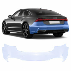 Антигравийная защитная бронепленка по лекалам для Audi A7 4G 2010-2018 - задний бампер
