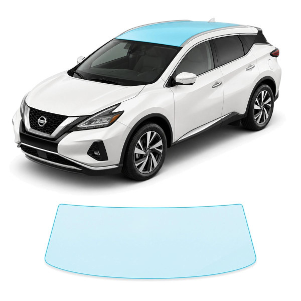 Антигравійна захисна бронеплівка за лекалами для Nissan Murano Z52 facelift 2019-2024 - зона даху