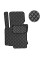 Водительский коврик для Volkswagen Golf VI 2008-2012 Экокожа 1 шт (Rombus)