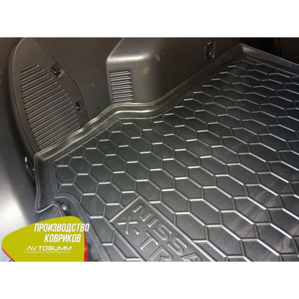 Автомобільний килимок в багажник Nissan X-Trail / Rogue (T32) 2017 - повнорозмірний Гумовий (Avto-Gumm)