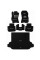 Ворсовые коврики для Subaru Outback IV 2009-2014 с подпятником 5 шт (Magnum)