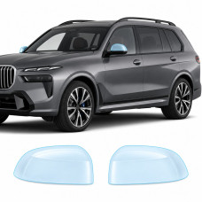 Антигравийная защитная бронепленка по лекалам для BMW X7 G07 facelift 2022- зеркала