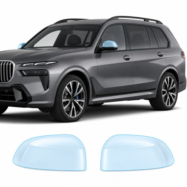 Антигравійна захисна бронеплівка за лекалами для BMW X7 G07 facelift 2022- дзеркала