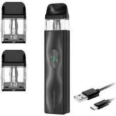 Багаторазовий Pod-Набір Vaporesso Xros 4 Mini 1000mAh 2 мл (Картриджів 1 ОМ 3 шт) Black Чорний