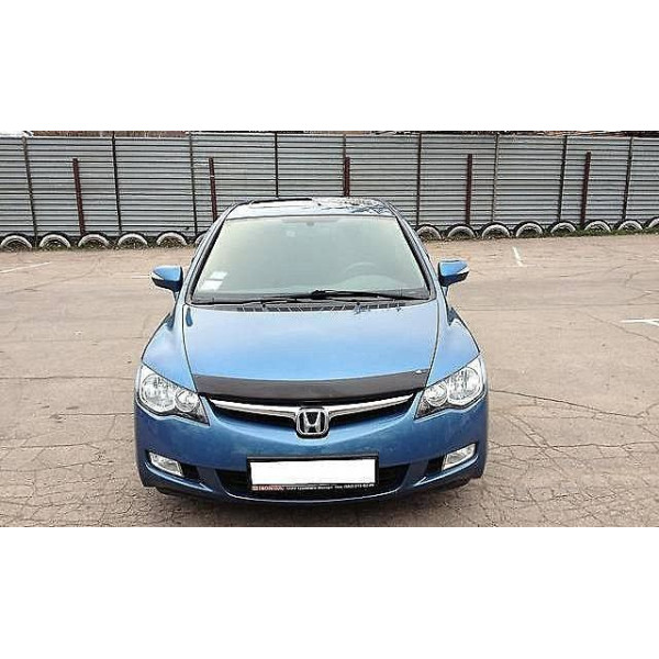 Дефлектор капоту мухобійка Honda Civic sd 2006-2012