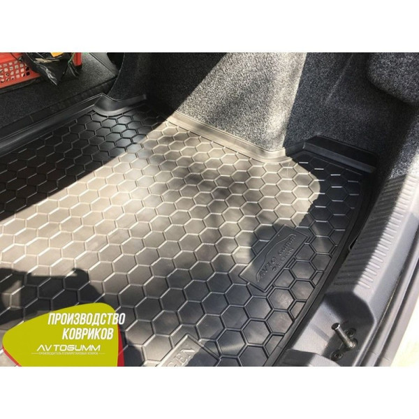 Автомобильный коврик в багажник Volkswagen Polo Sedan 2010- / Резиновый Avto-Gumm