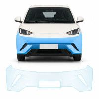 Антигравийная защитная бронепленка по лекалам для BYD Seagull (Dolphin Surf) I 2023- передний бампер