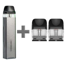Багаторазовий Pod-Набір Vaporesso Xros 3 Mini 1000mAh 2 мл (Картриджів 1 ОМ 3 шт) Space Grey Космічний Сірий