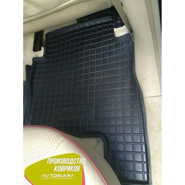 Автомобільні килимки в салон Hyundai Santa Fe 2006-2010 (Avto-Gumm)