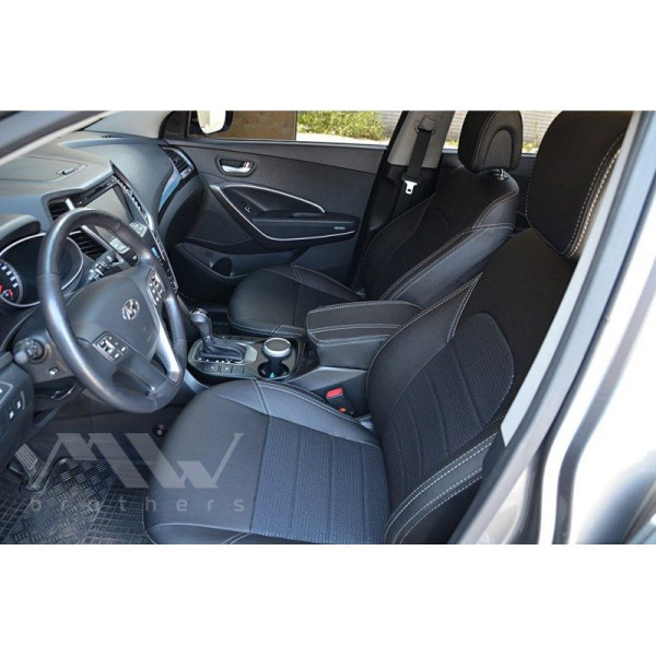 Авточехлы модельные MW Brothers для Hyundai Santa Fe III c 2012