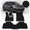 Коврики в салон EVA для Volkswagen ID.4 2020- (Металлический подпятник) Черные 3 шт