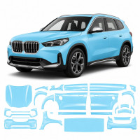 Антигравийная защитная бронепленка по лекалам для BMW X1 U11 2022- полный кузов