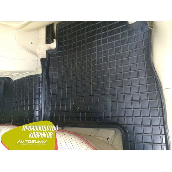 Автомобільні килимки в салон Hyundai Santa Fe 2006-2010 (Avto-Gumm)