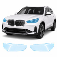 Антигравийная защитная бронепленка по лекалам для BMW iX1 U11 2022- оптика (фары и ПТФ)